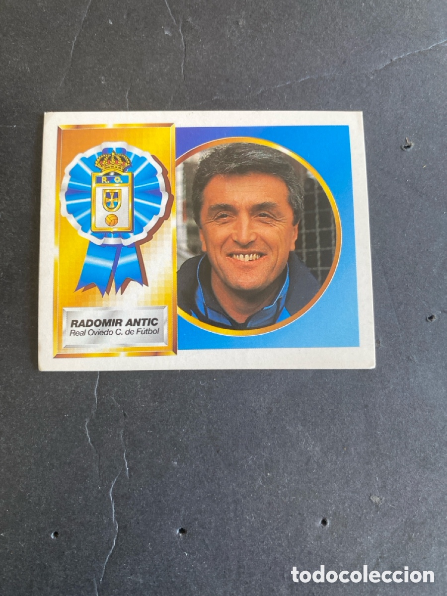 Cromos de f&uacute;tbol: Cromo liga 94/95 Real Oviedo nunca pegado