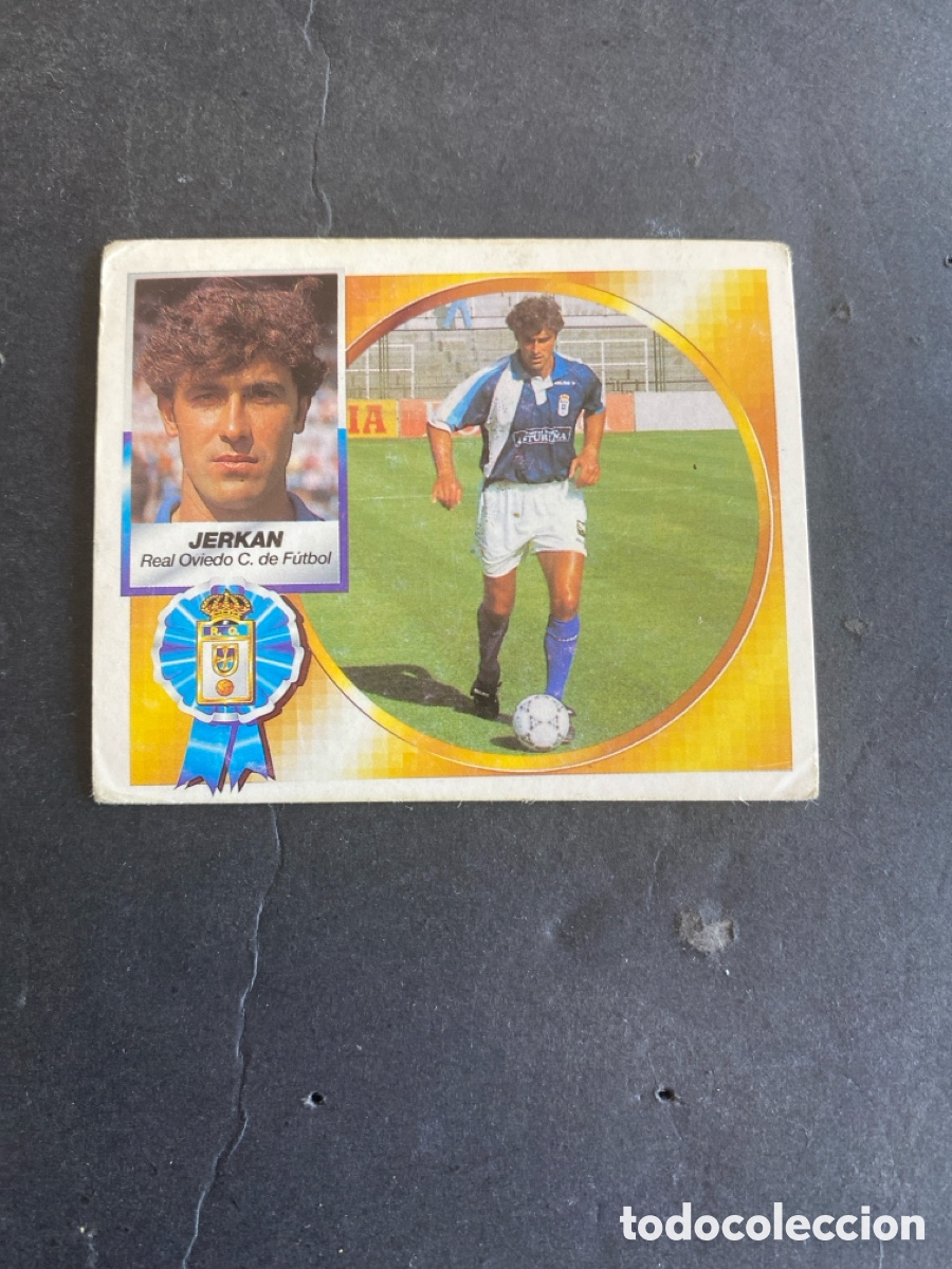 Cromos de f&uacute;tbol: Cromo liga 94/95 Real Oviedo nunca pegado