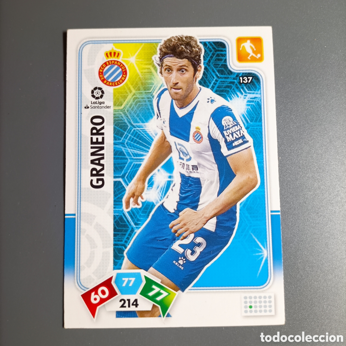Cromos de f&uacute;tbol: ADRENALYN. LIGA 2019-2020 (ESPANYOL) №137 GRANERO