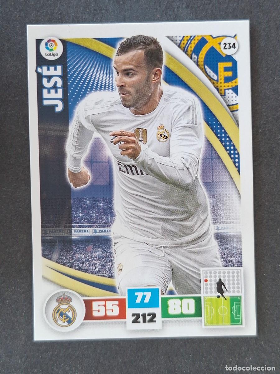 Cromos de f&uacute;tbol: JESE REAL MADRID 234 PANINI ADRENALYN XL 2015 2016 15 16