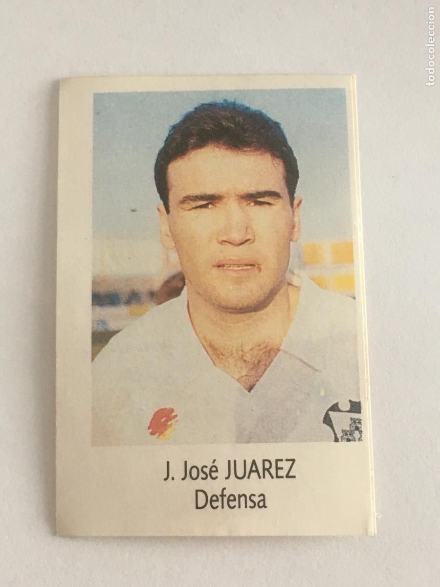 Cromos de Futebol: juarez albacete cromo n&ordm; 6 bimbo liga futbol 91 92 1991 1992 cromo nunca pegado