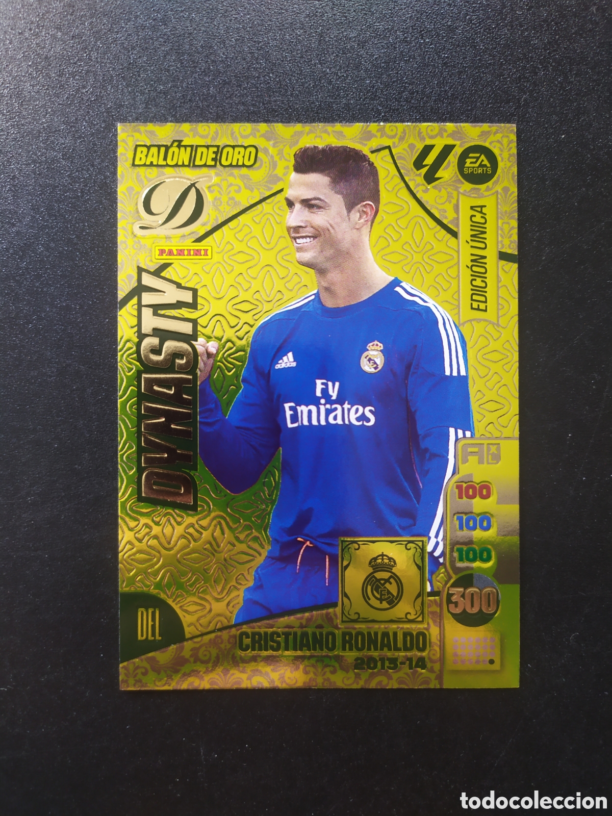 Cromos de f&uacute;tbol: Adrenalyn 2024 2025 24 25 panini Cristiano Ronaldo balon de oro dynasty edici&oacute;n &uacute;nica Real Madrid