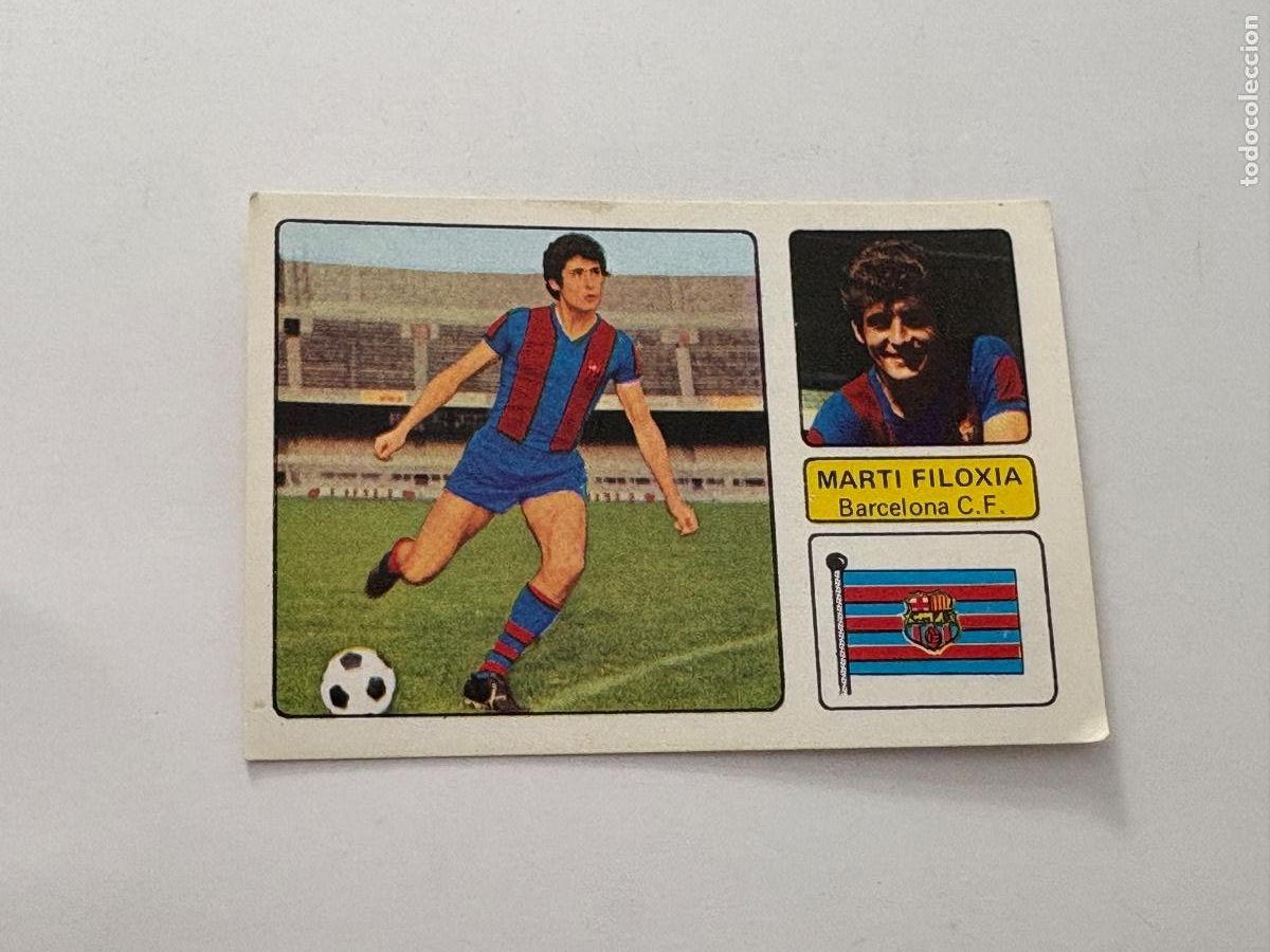 Football Stickers: 22. CROMO BARCELONA MARTI FILOXIA FHER 1973-1974 73-74 SIN PEGAR
