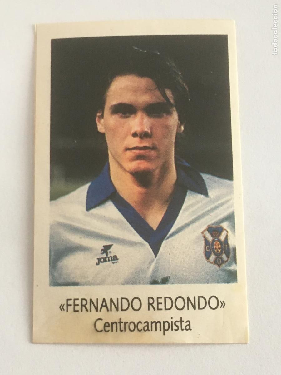 Figurine di Calcio: fernando redondo tenerife cromo n&ordm; 201 bimbo liga futbol 91 92 1991 1992 cromo nunca pegado