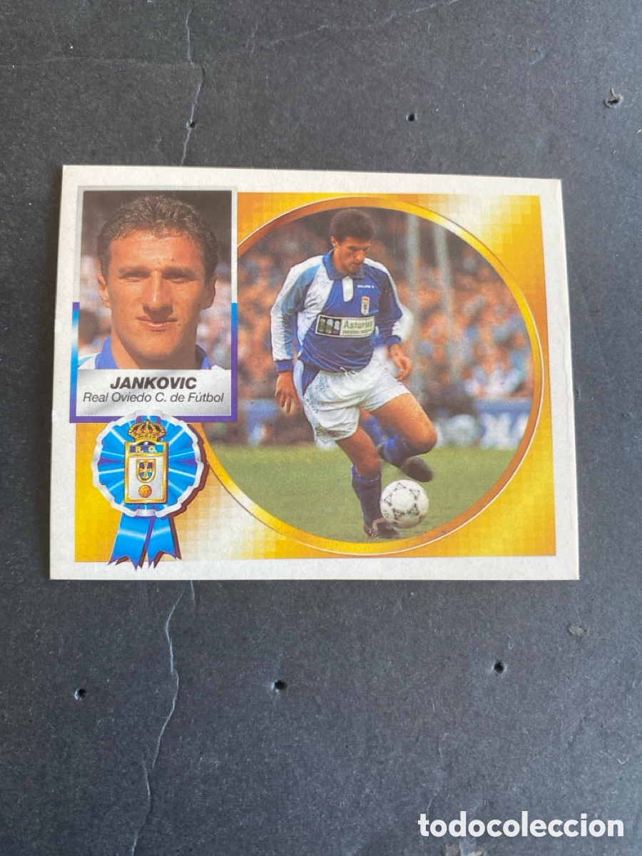 Cromos de f&uacute;tbol: Cromo liga 94/95 Real Oviedo nunca pegado