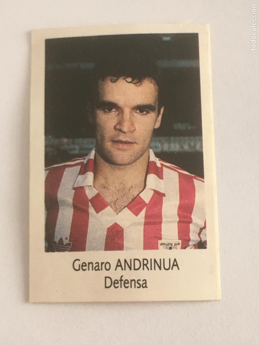 Figurine di Calcio: andrinua athletic bilbao cromo n&ordm; 29 bimbo liga futbol 91 92 1991 1992 cromo nunca pegado