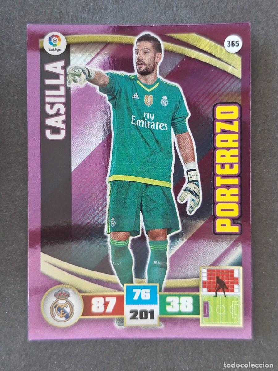 Cromos de f&uacute;tbol: CASILLA REAL MADRID PORTERAZO 365 PANINI ADRENALYN XL 2015 2016 15 16