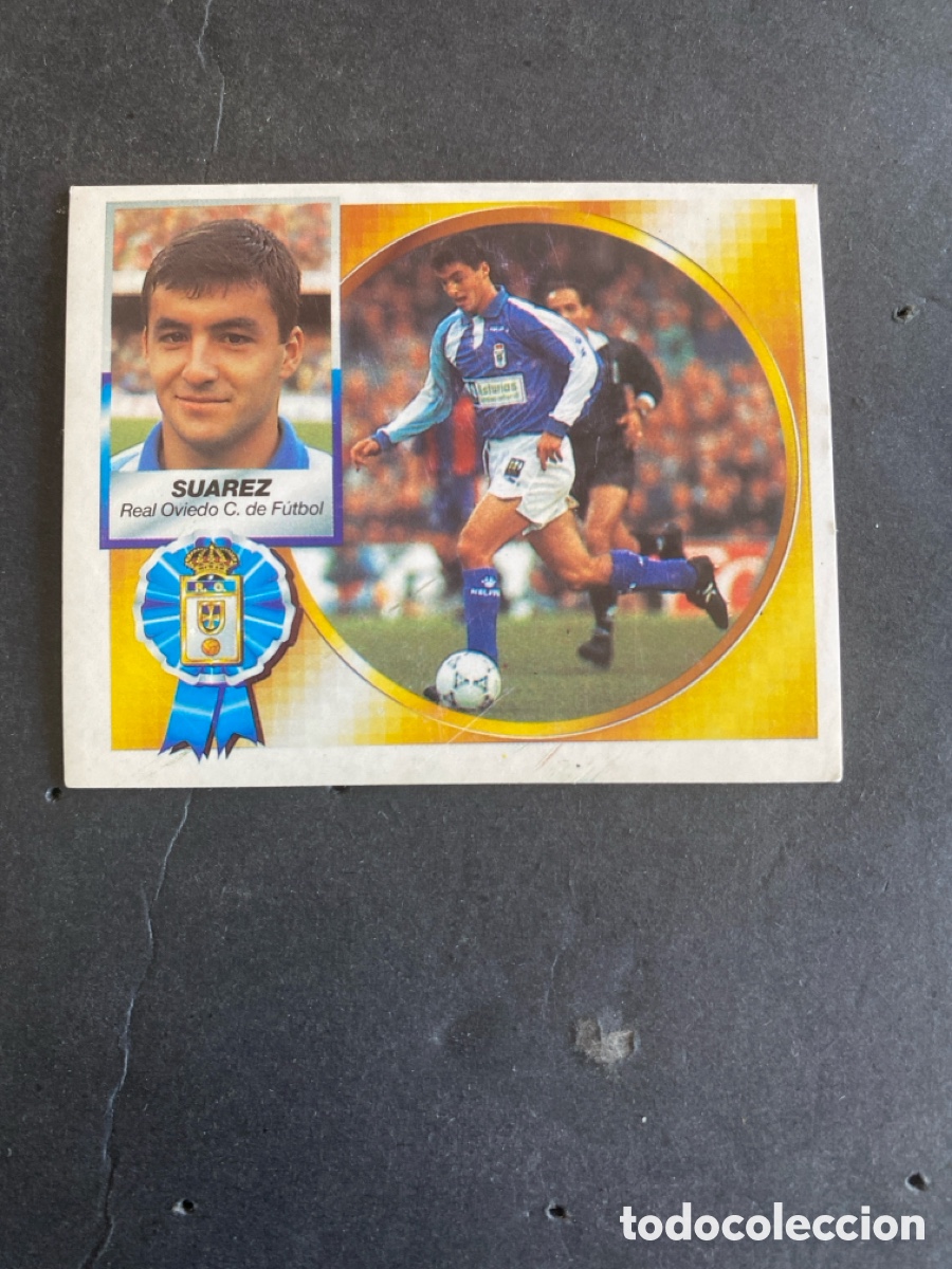 Cromos de f&uacute;tbol: Cromo liga 94/95 Real Oviedo nunca pegado