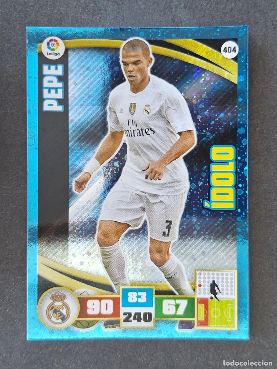 Cromos de f&uacute;tbol: PEPE REAL MADRID IDOLO 404 PANINI ADRENALYN XL 2015 2016 15 16
