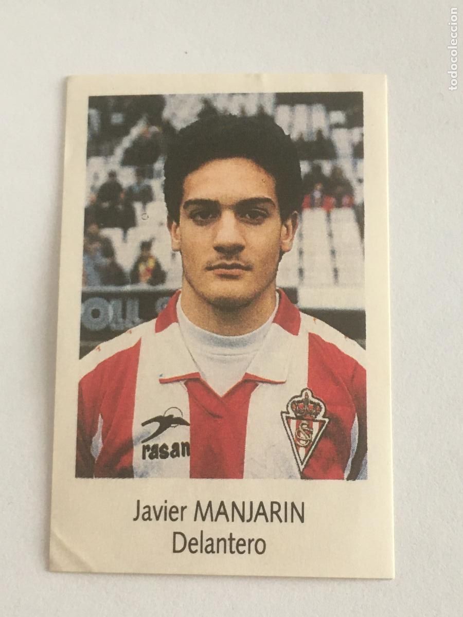 Cromos de f&uacute;tbol: manjarin sporting gijon cromo n&ordm; 94 bimbo liga futbol 91 92 1991 1992 cromo nunca pegado