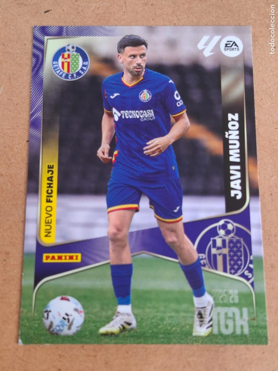 Cromos de f&uacute;tbol: MEGACRACKS 2025 2026 25 26 - 454 JAVI MU&Ntilde;OZ - GETAFE - CP13