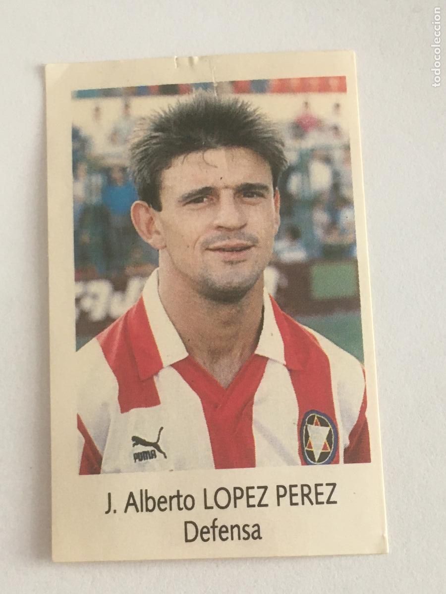 Cromos de f&uacute;tbol: lopez perez logro&ntilde;es cromo n&ordm; 101 bimbo liga futbol 91 92 1991 1992 cromo nunca pegado