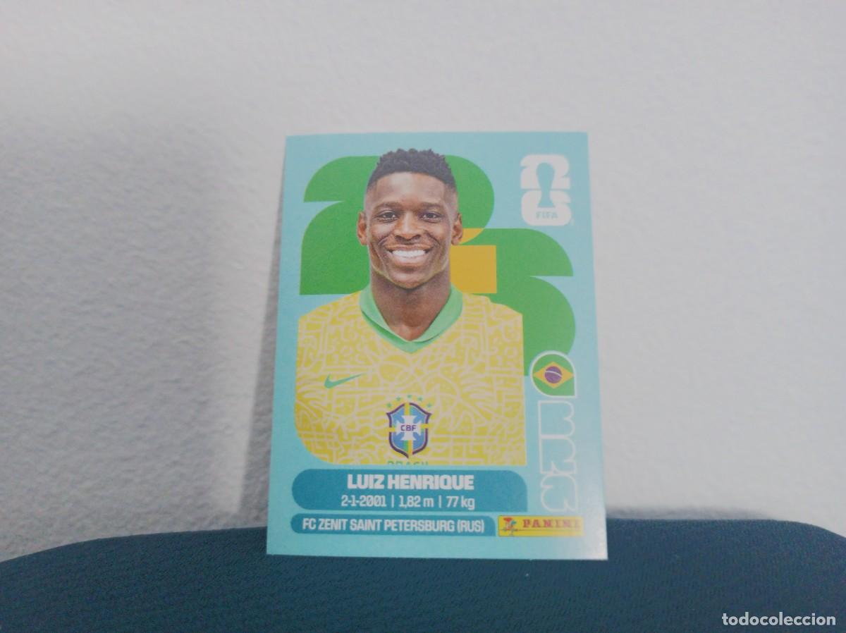 Football Stickers: BRA 12 LUIZ HERNIQUE BRAZIL CROMO MUNDIAL STICKERS 2026 26