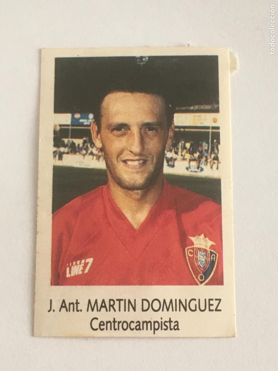 Figurine di Calcio: martin dominguez osasuna cromo n&ordm; 152 bimbo liga futbol 91 92 1991 1992 cromo nunca pegado