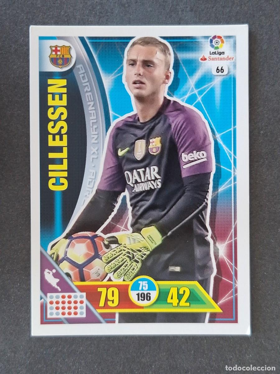 Fu&szlig;ball-Sticker: CILLESSEN F. C. BARCELONA 66 PANINI ADRENALYN XL 2016 2017 16 17