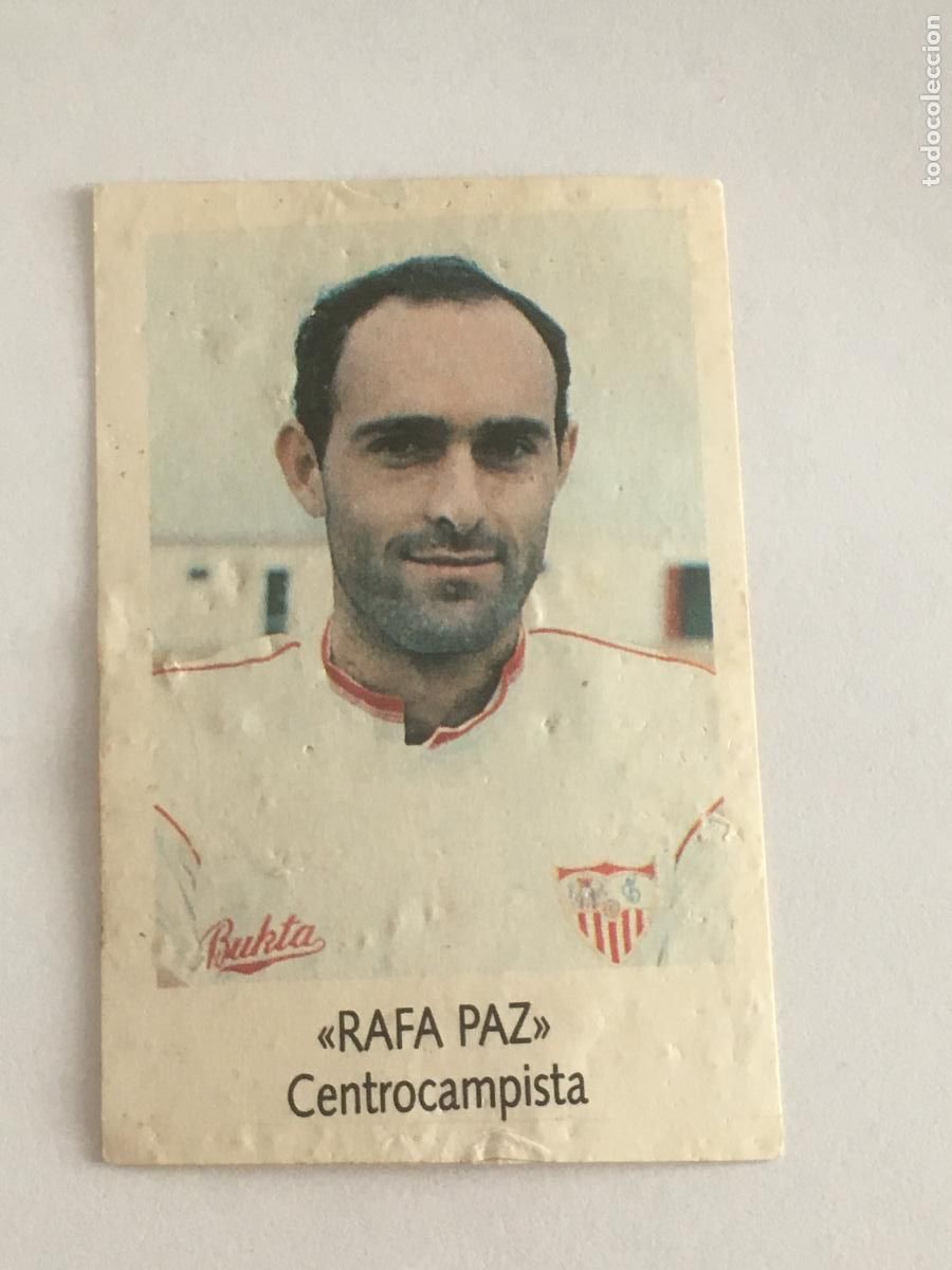 Figurine di Calcio: rafa paz sevilla cromo n&ordm; 175 bimbo liga futbol 91 92 1991 1992 cromo nunca pegado