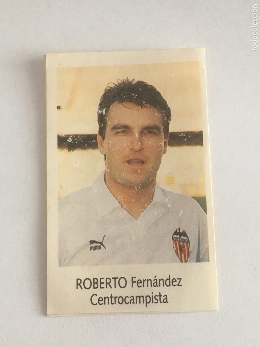 Figurine di Calcio: roberto valencia cromo n&ordm; 212 bimbo liga futbol 91 92 1991 1992 cromo nunca pegado