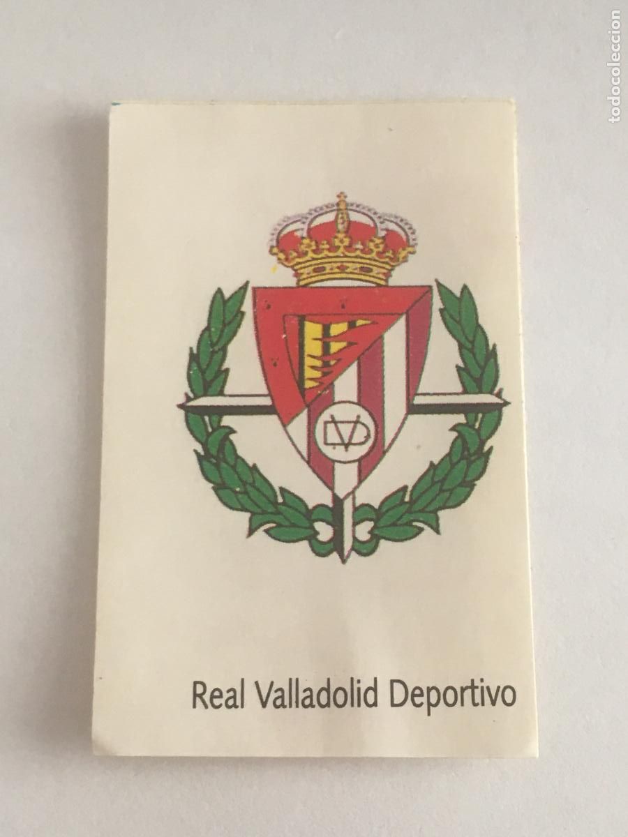 Figurine di Calcio: escudo valladolid cromo n&ordm; 217 bimbo liga futbol 91 92 1991 1992 cromo nunca pegado