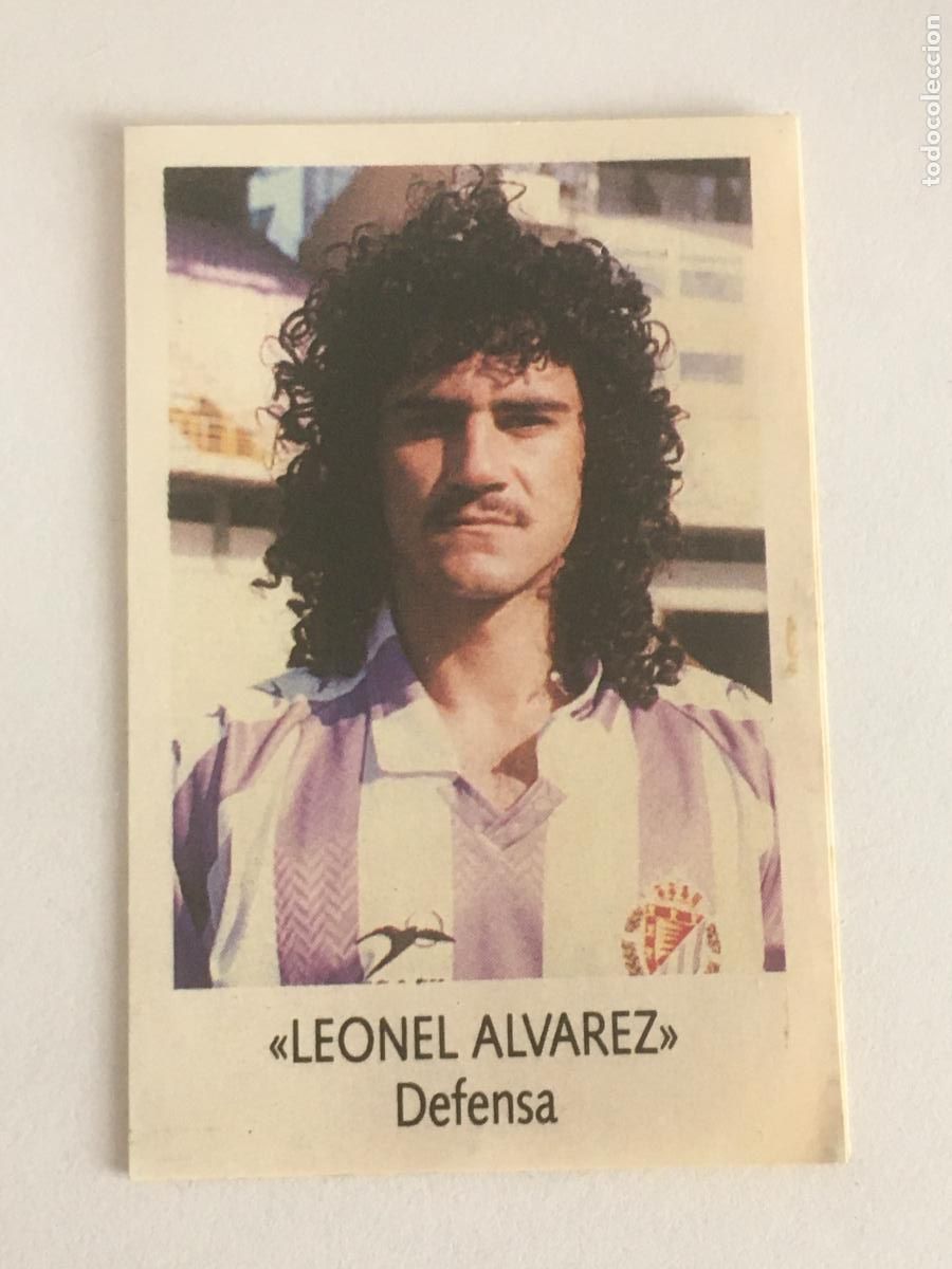 Figurine di Calcio: leonel alvarez valladolid cromo n&ordm; 221 bimbo liga futbol 91 92 1991 1992 cromo nunca pegado
