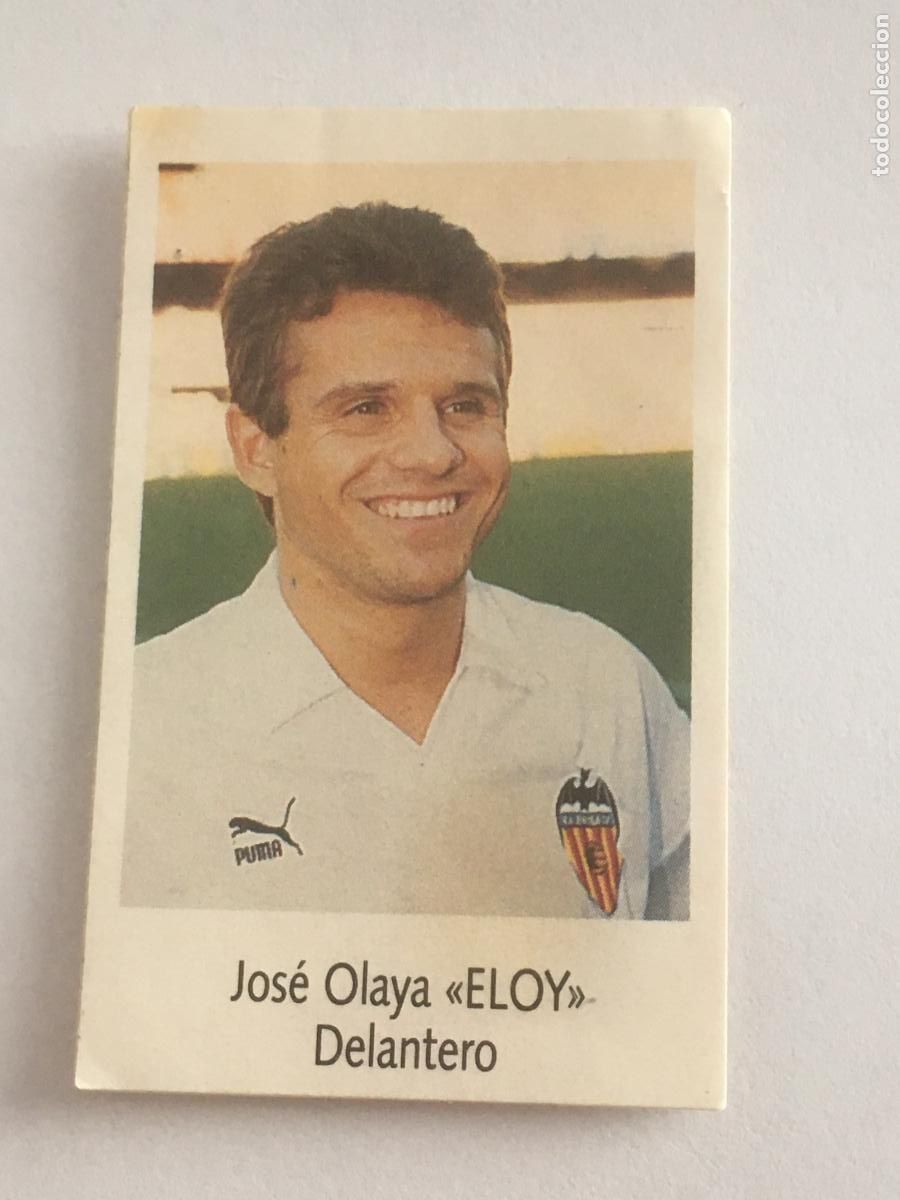 Figurine di Calcio: eloy valencia cromo n&ordm; 216 bimbo liga futbol 91 92 1991 1992 cromo nunca pegado