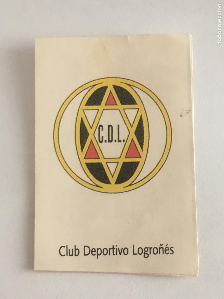 Figurine di Calcio: escudo logro&ntilde;es cromo n&ordm; 97 bimbo liga futbol 91 92 1991 1992 cromo nunca pegado