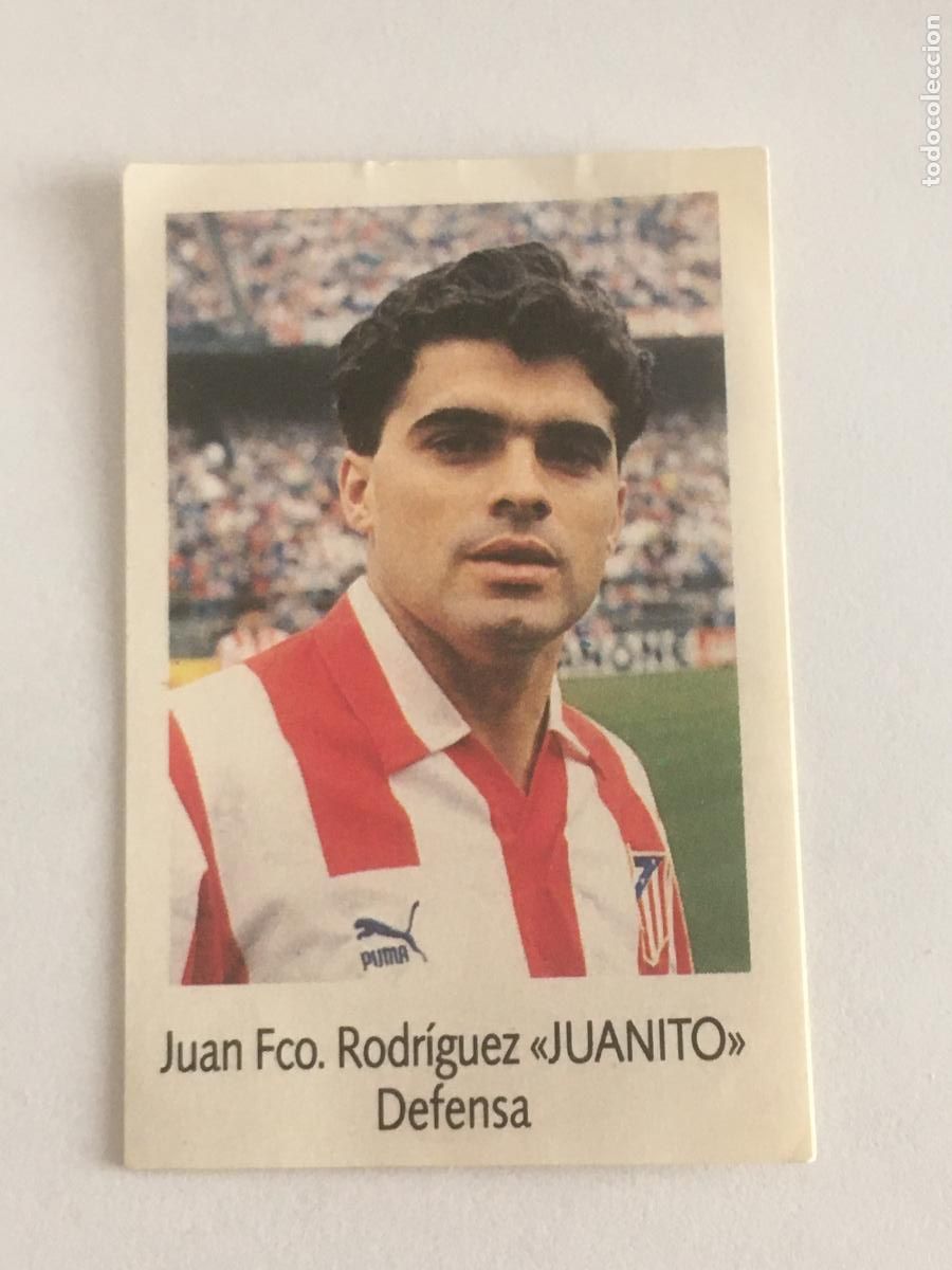 Figurine di Calcio: juanito atletico madrid cromo n&ordm; 113 bimbo liga futbol 91 92 1991 1992 cromo nunca pegado