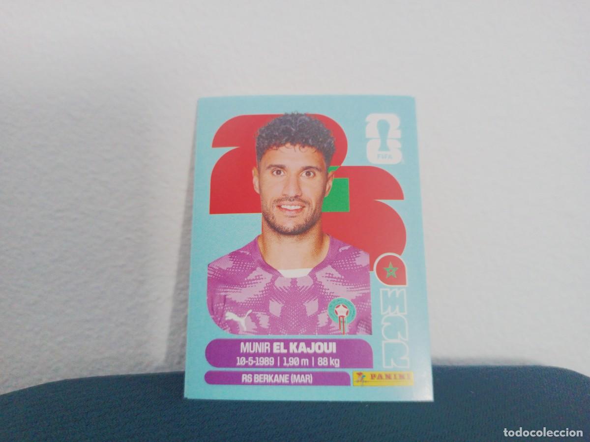 Cromos de f&uacute;tbol: MAR 3 MUNIR EL KAJOUI MARRUECOS CROMO MUNDIAL STICKERS 2026 26