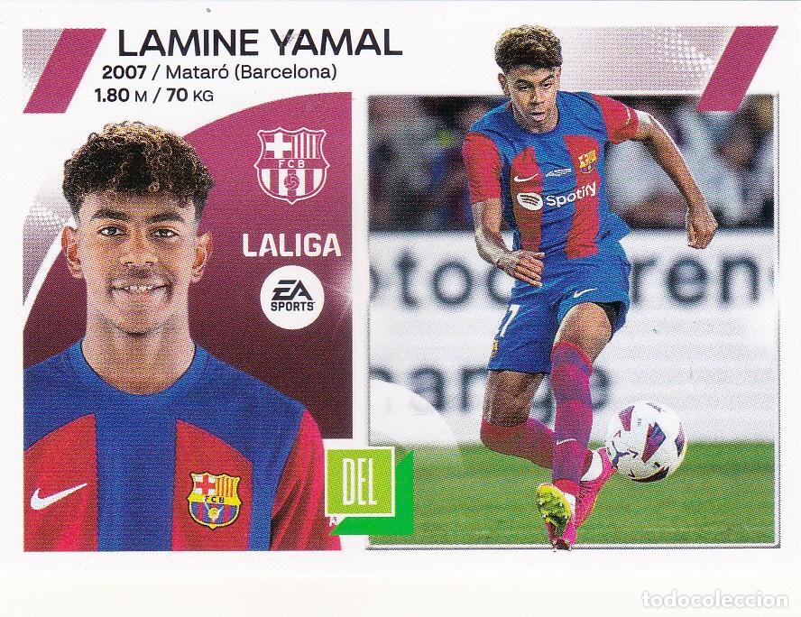 Cromos de Futebol: ESTE 2023-24 * LAMINE YAMAL * 3&ordf; EDICI&Oacute;N COLOCA N&ordm; 19BIS (NUEVO DE SOBRE) (A-13B)