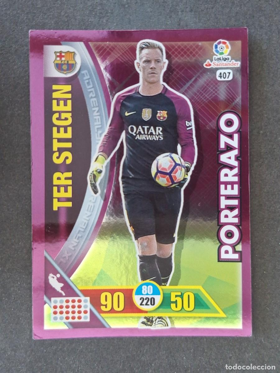 Football Stickers: TER STEGEN F. C. BARCELONA PORTERAZO 407 PANINI ADRENALYN XL 2016 2017 16 17