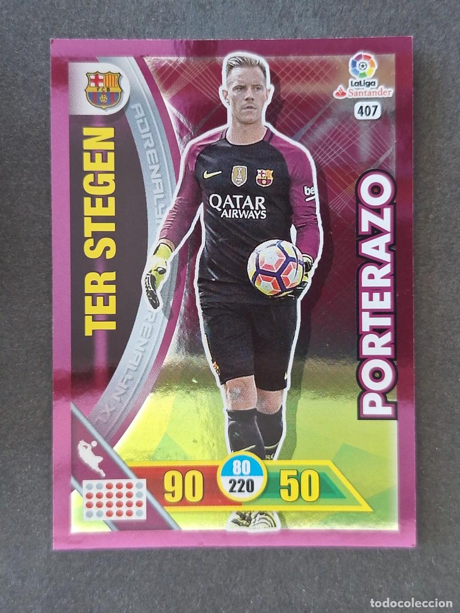 Football Stickers: TER STEGEN F. C. BARCELONA PORTERAZO 407 PANINI ADRENALYN XL 2016 2017 16 17