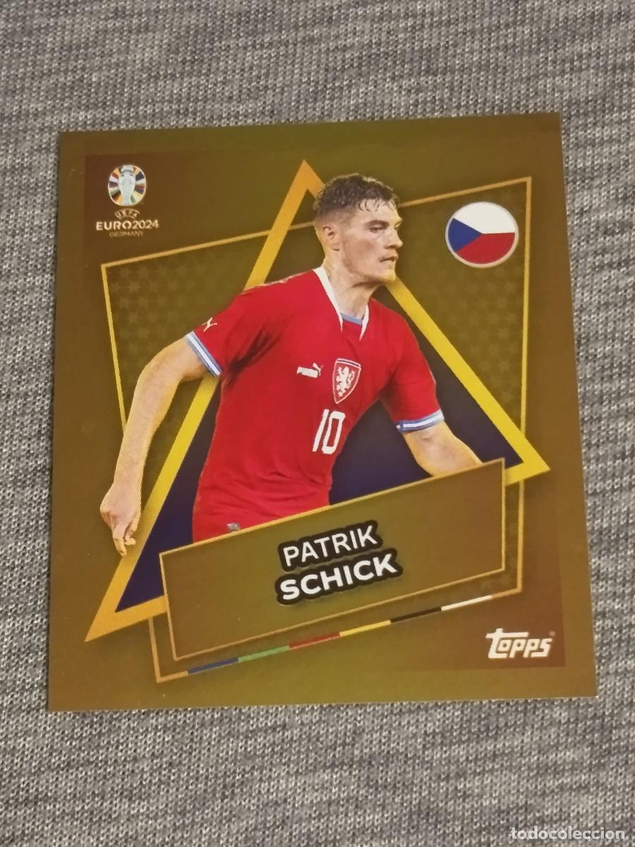 Cartes &agrave; collectionner de Football: Euro 2024 TOPPS STICKERS SP CZE PATRIK SCHICK NO FIRMADA nuevo sin pegar