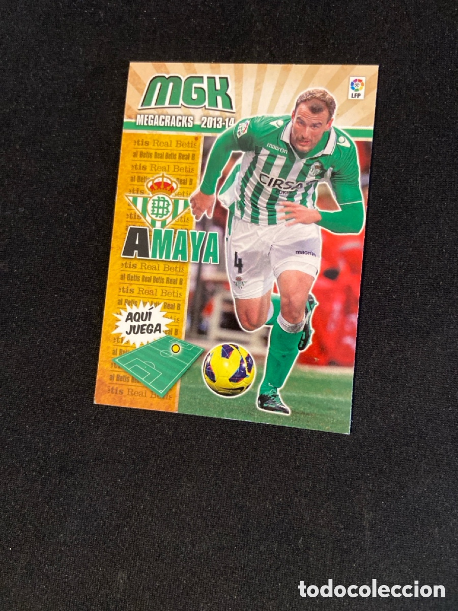 Cromos de Futebol: AMAYA 76 (BETIS) MEGA