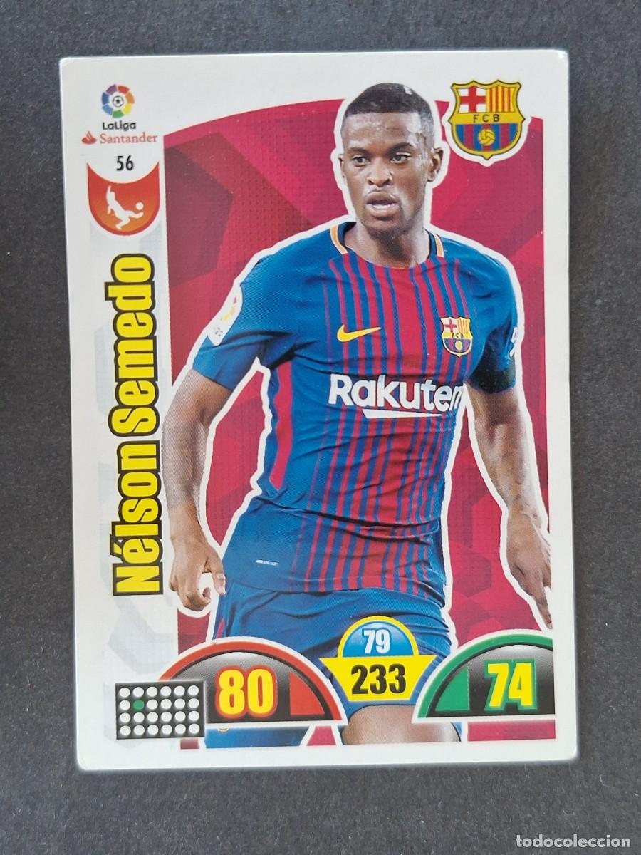 Cartes &agrave; collectionner de Football: NELSON SEMEDO F. C. BARCELONA 56 PANINI ADRENALYN XL 2017 2018 17 18