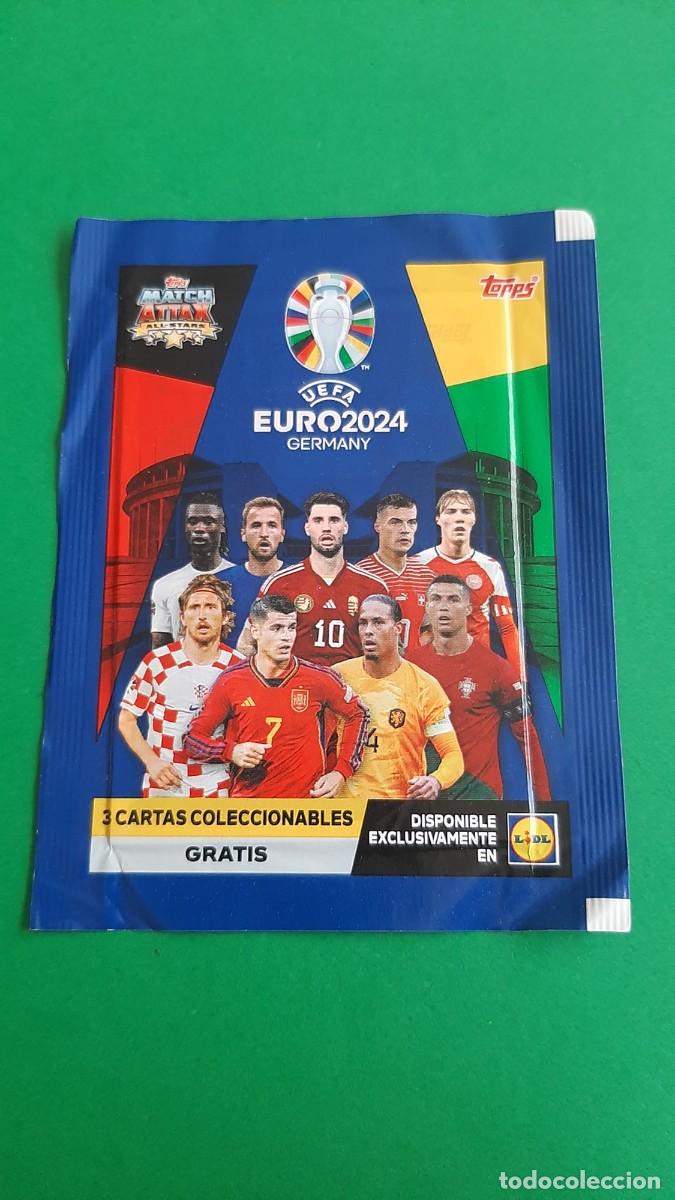 Cartes &agrave; collectionner de Football: (TOPPS)(EURO2024)(LIDL) SOBRE SIN ABRIR EDICI&Oacute;N LIMITADA DE LIDL 2024