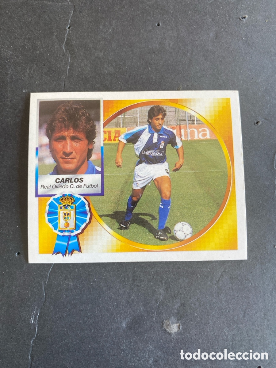 Cartes &agrave; collectionner de Football: Cromo liga 94/95 Real Oviedo nunca pegado