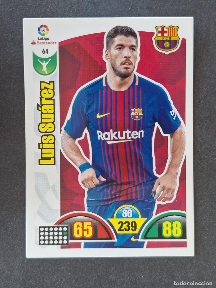 Cartes &agrave; collectionner de Football: LUIS SUAREZ F. C. BARCELONA 64 PANINI ADRENALYN XL 2017 2018 17 18