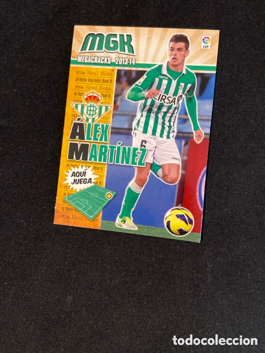 Cartes &agrave; collectionner de Football: ALEX MARTINEZ 79 (BETIS)