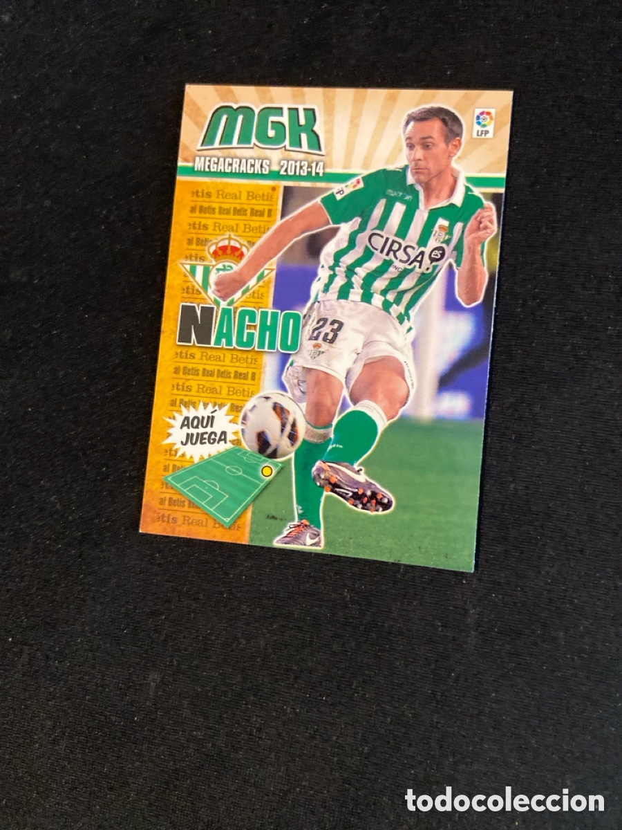 Cartes &agrave; collectionner de Football: NACHO 80 (BETIS) MEGA