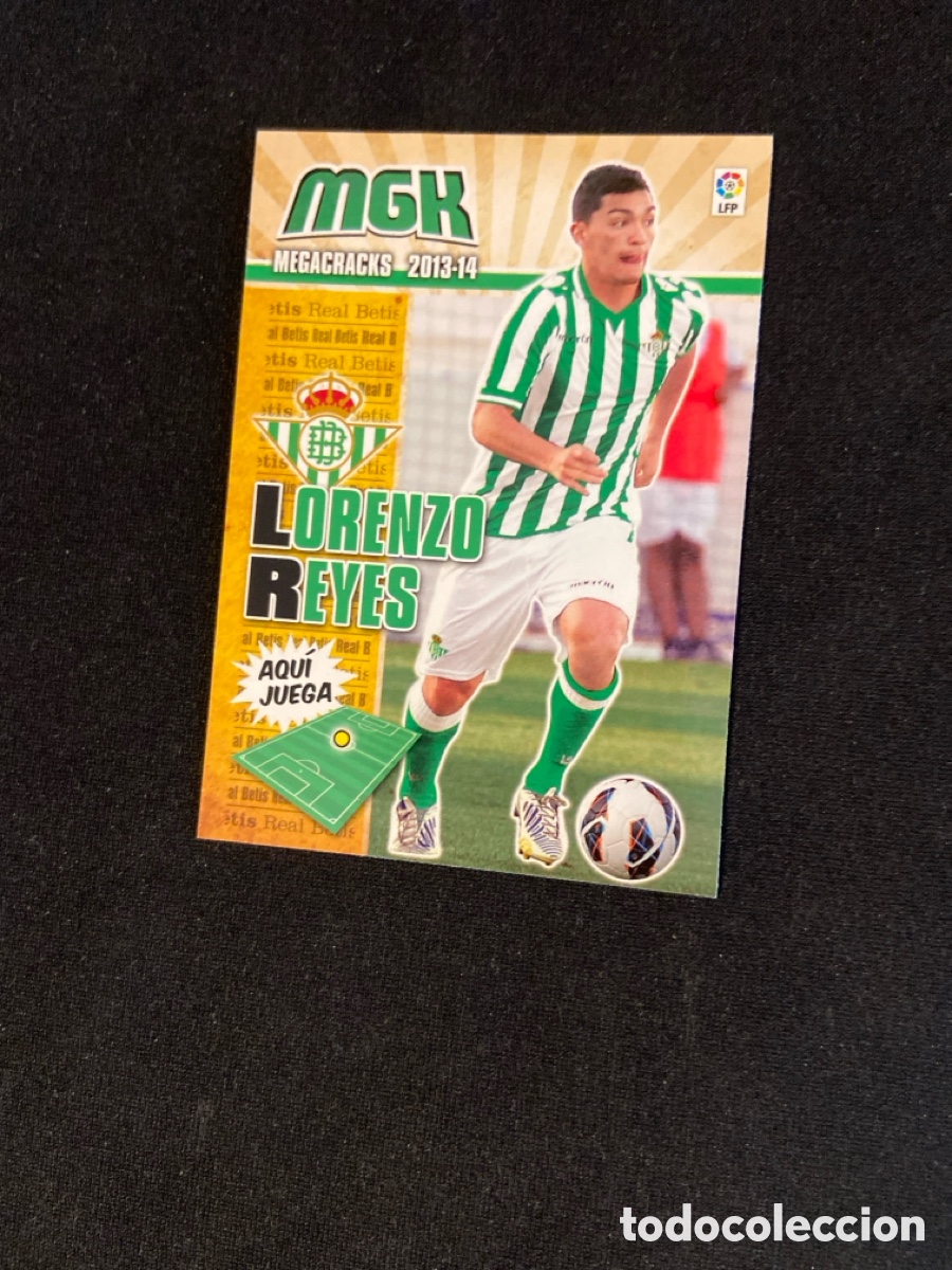 Fu&szlig;ball-Sticker: LORENZO REYES 81 (BETIS) MEGA