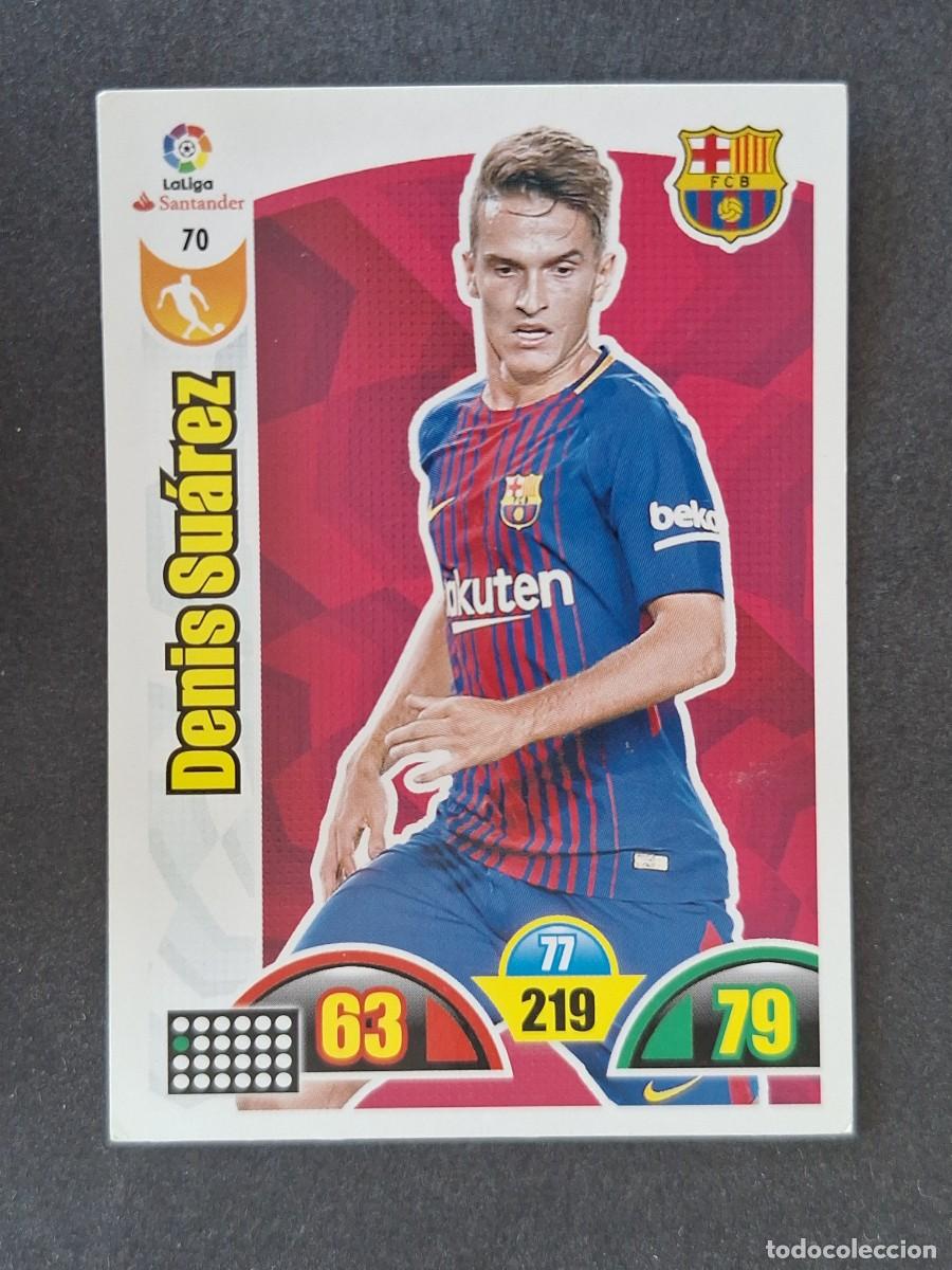 Fu&szlig;ball-Sticker: DENIS SUAREZ F. C. BARCELONA 70 PANINI ADRENALYN XL 2017 2018 17 18