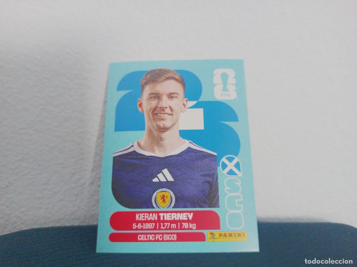 Fu&szlig;ball-Sticker: SCO 4 KIERAN TIERNEY BASE SCOTLAND CROMO MUNDIAL STICKERS 2026 26