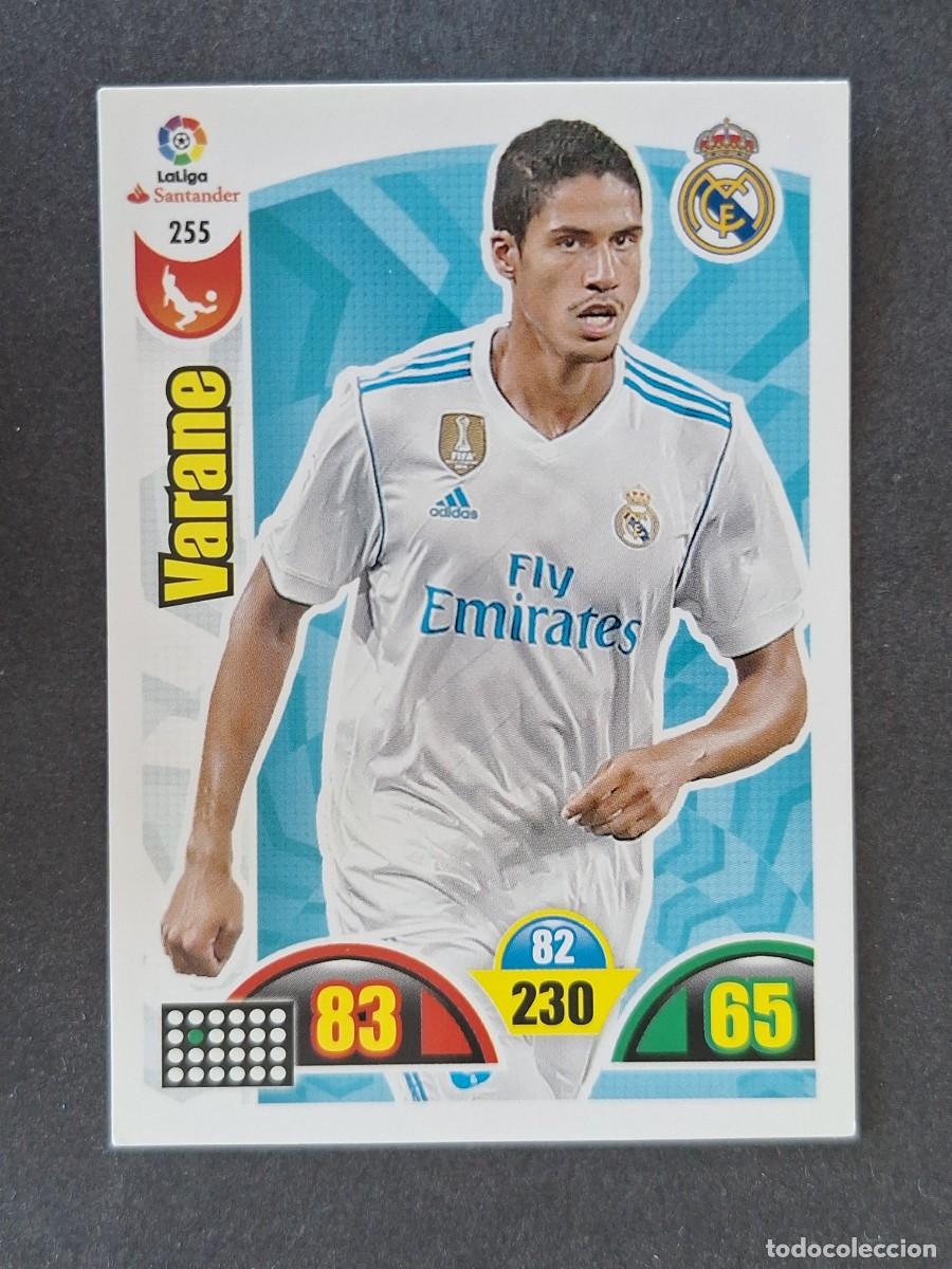 Figurine di Calcio: VARANE REAL MADRID 255 PANINI ADRENALYN XL 2017 2018 17 18