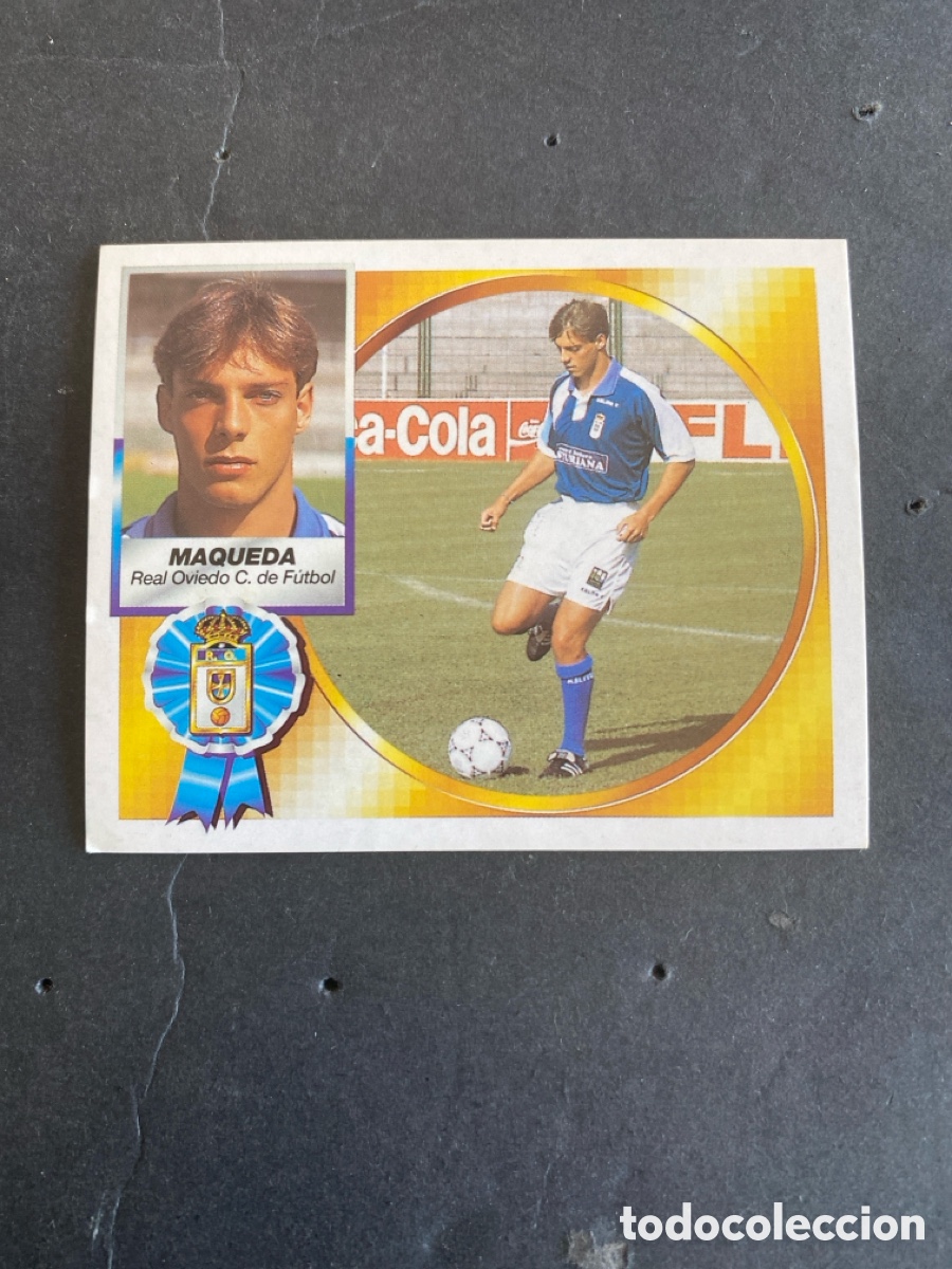 Cromos de f&uacute;tbol: Cromo liga 94/95 Real Oviedo nunca pegado