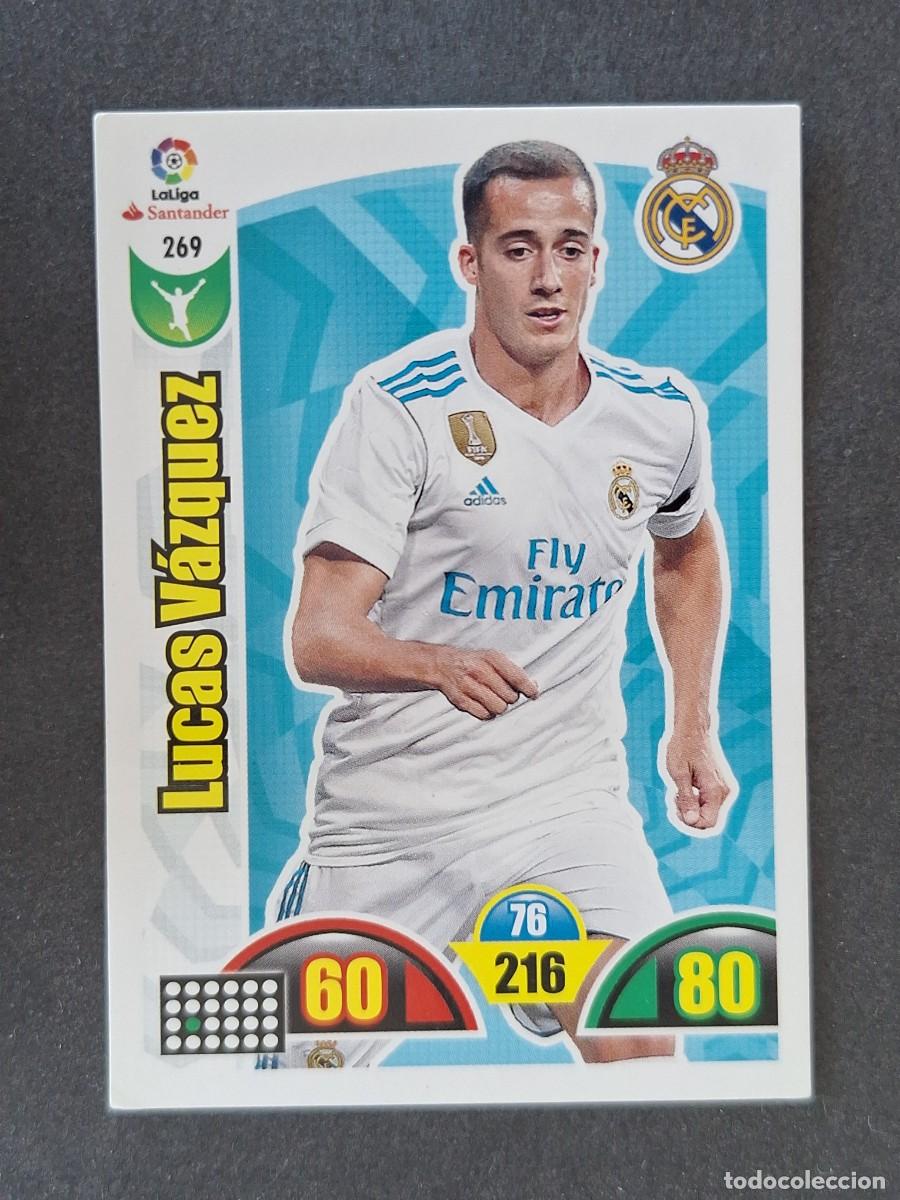 Figurine di Calcio: LUCAS VAZQUEZ REAL MADRID 269 PANINI ADRENALYN XL 2017 2018 17 18