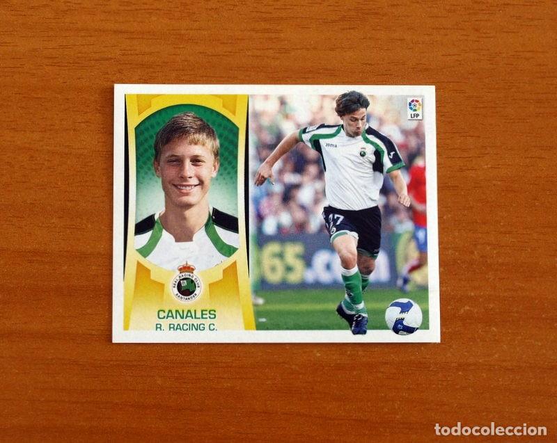 Figurine di Calcio: Racing de Santander - Canales N&ordm; 8 B - Liga 2009-2010, 09-10 - Ediciones Este - Nunca Pegado