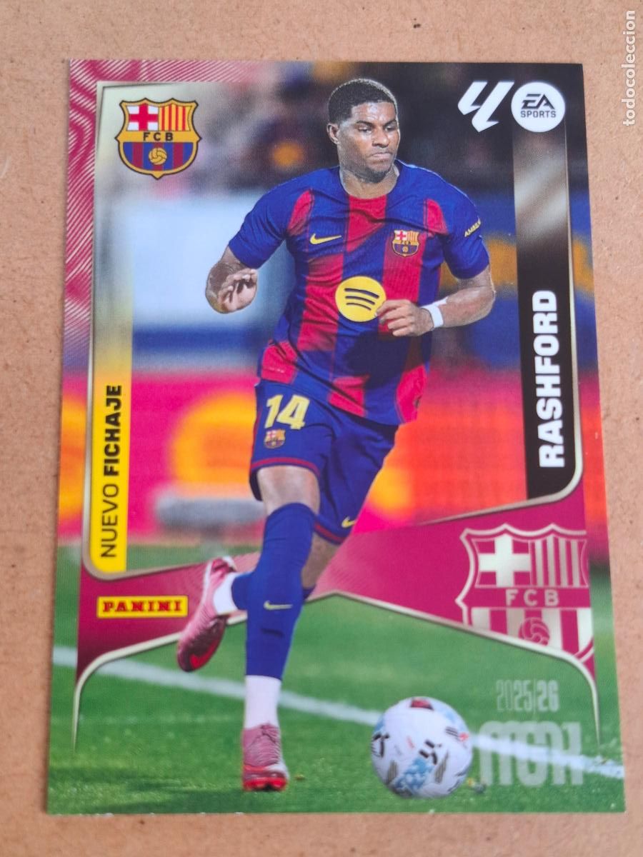 Figurine di Calcio: MEGACRACKS 2025 2026 25 26 - 462 RASHFORD - FC. BARCELONA - CP13