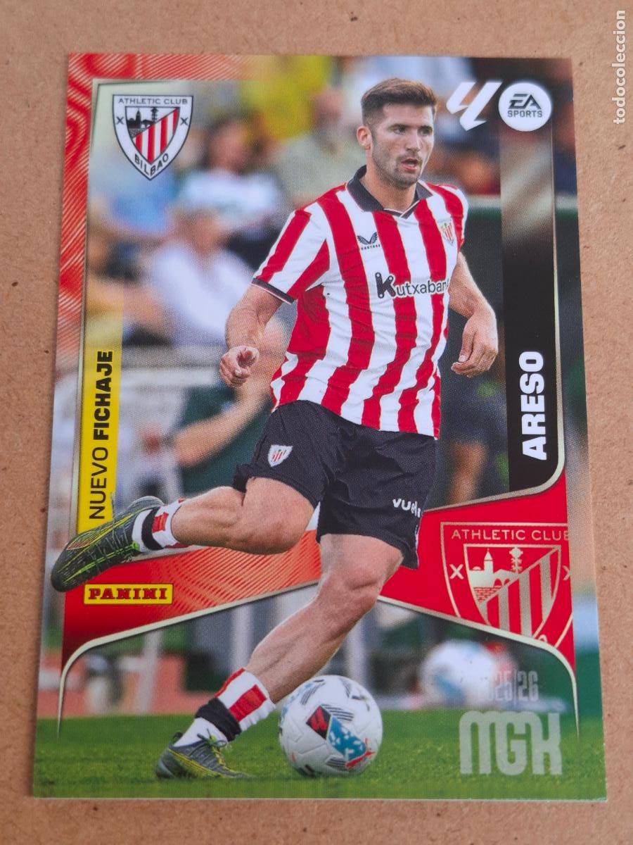 Cromos de f&uacute;tbol: MEGACRACKS 2025 2026 25 26 - 464 ARESO - ATHLETIC CLUB - CP13
