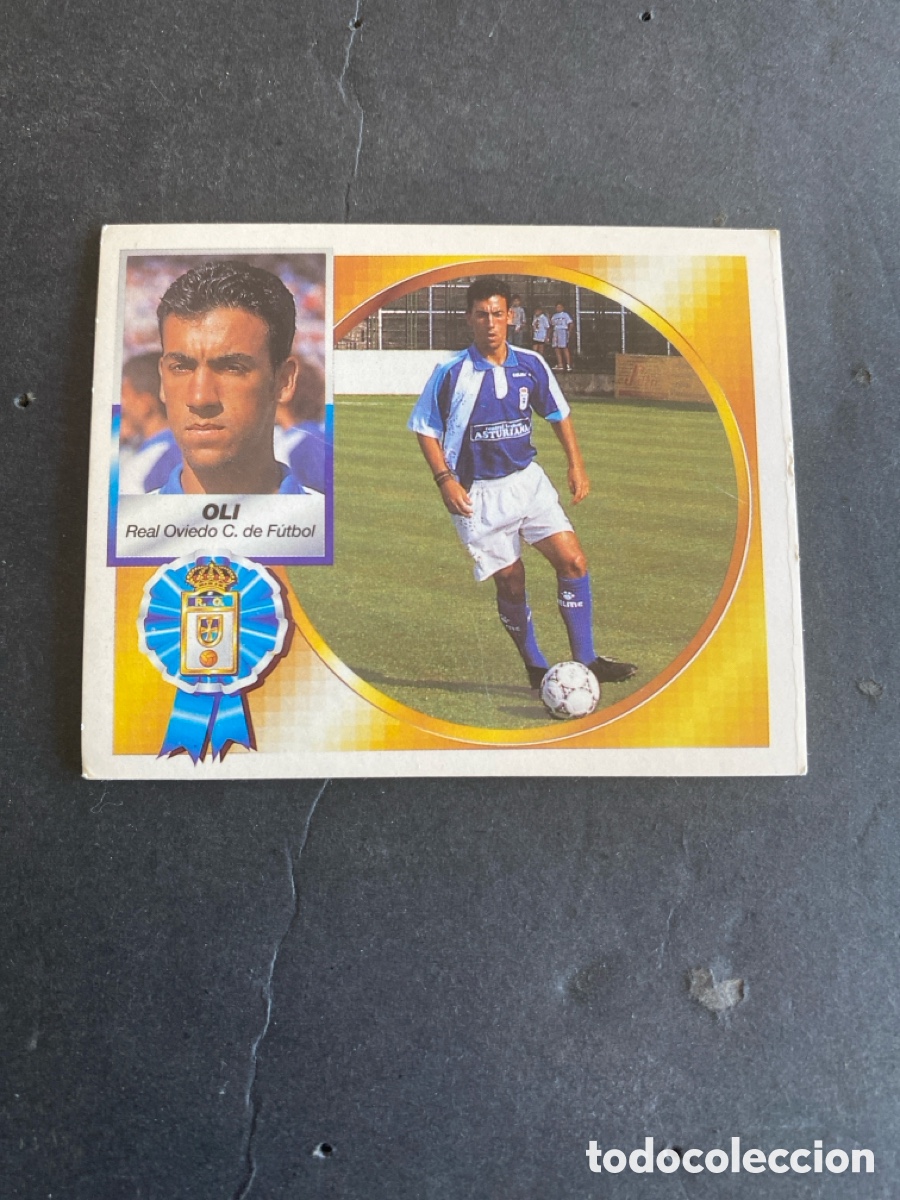 Cromos de f&uacute;tbol: Cromo liga 94/95 Real Oviedo nunca pegado