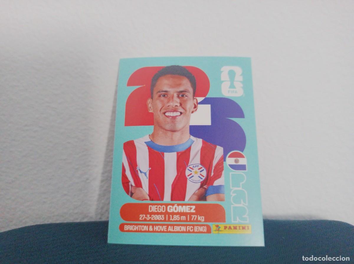 Cromos de f&uacute;tbol: PAR 10 DIEGO GOMEZ PARAGUAY CROMO MUNDIAL STICKERS 2026 26