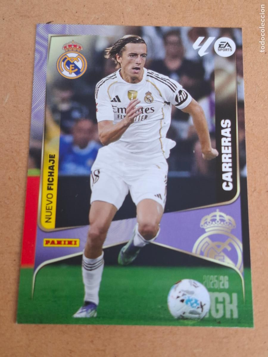 Cromos de f&uacute;tbol: MEGACRACKS 2025 2026 25 26 - 467 CARRERAS - REAL MADRID - CP13